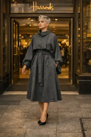 CHOQA ,2PCS TRENCH COAT